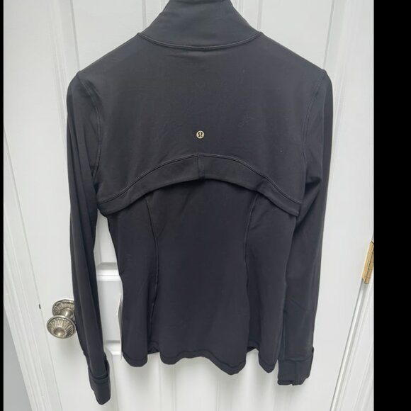 Lululemon Define Jacket *Nulu Black / Gold Size 12 - Picture 2 of 11
